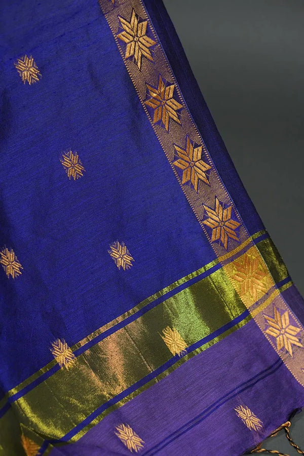 Simran Blue Saree