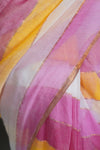 Pastel Multicolor Striped Cotton Saree