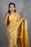 Golden Tissue Silk Saree with Elegant Pallu
