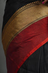 Divya Black Saree