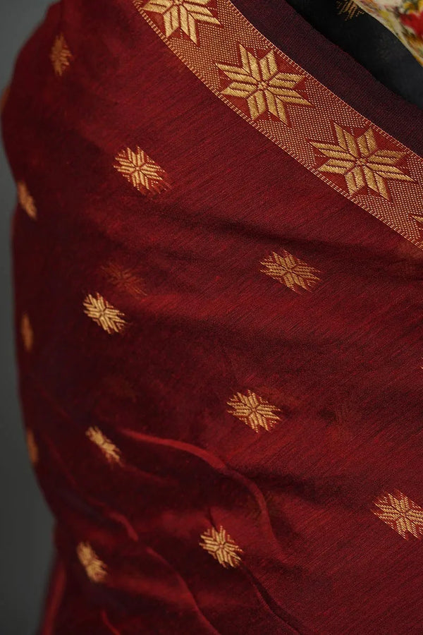 Simran Black Saree