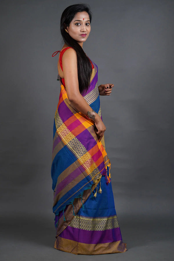 Meera Handloom Cotton Saree