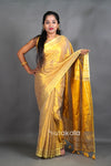 Golden Tissue Silk Saree with Elegant Pallu