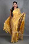 Golden Tissue Silk Saree with Elegant Pallu